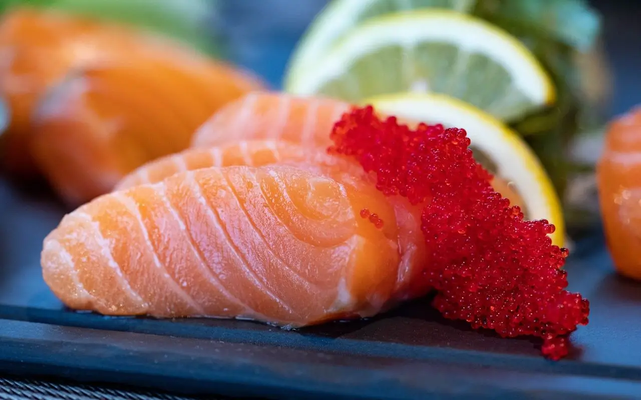 Красная рыба лосось витамин D